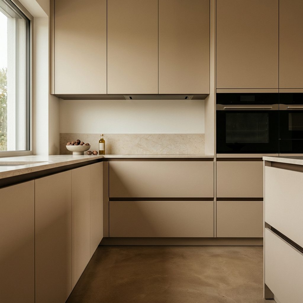 Sandbeige Matt