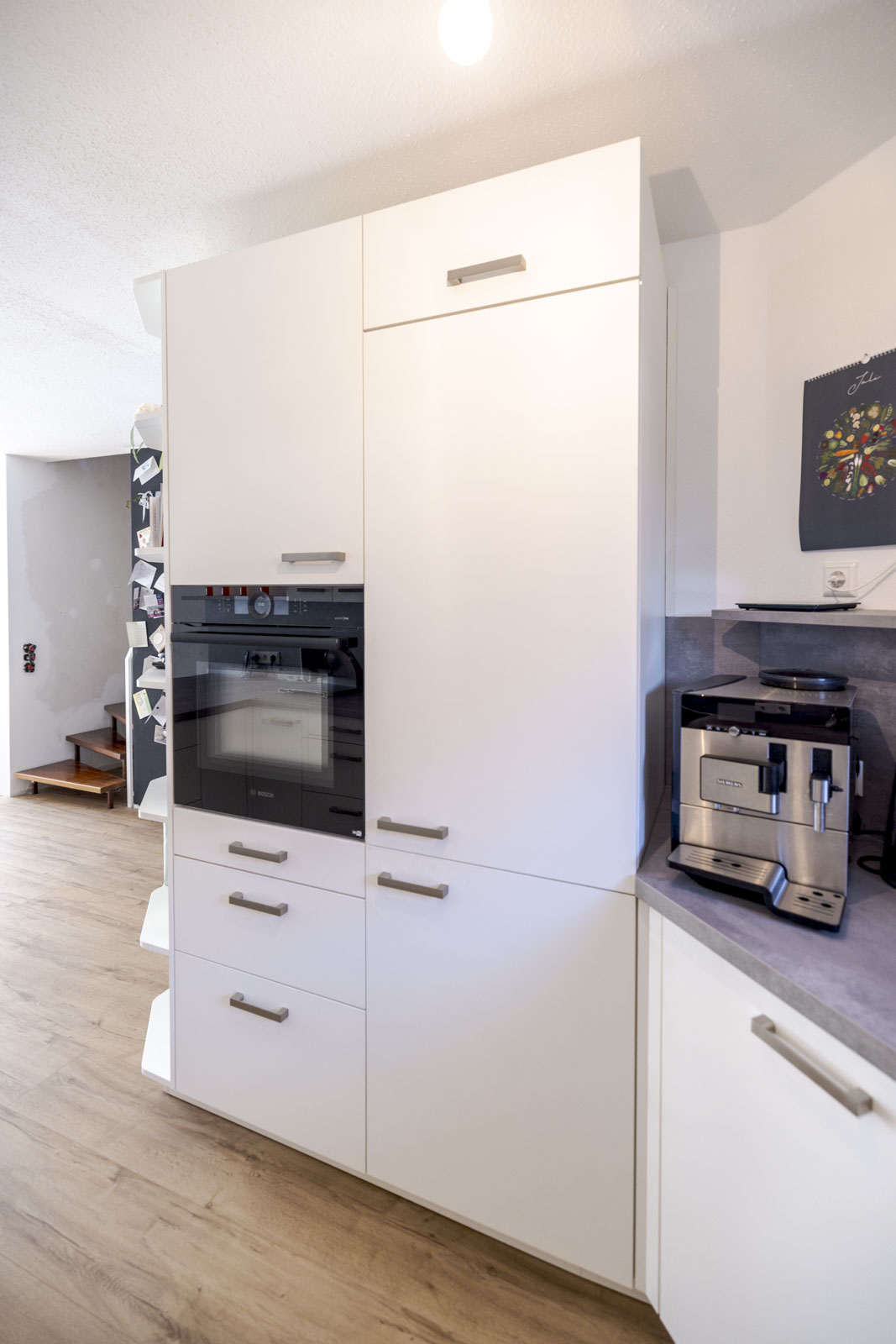 Weiße moderne G-Küche mit Schichtstoff Arbeitsplatte von Ballerina – Foto 6